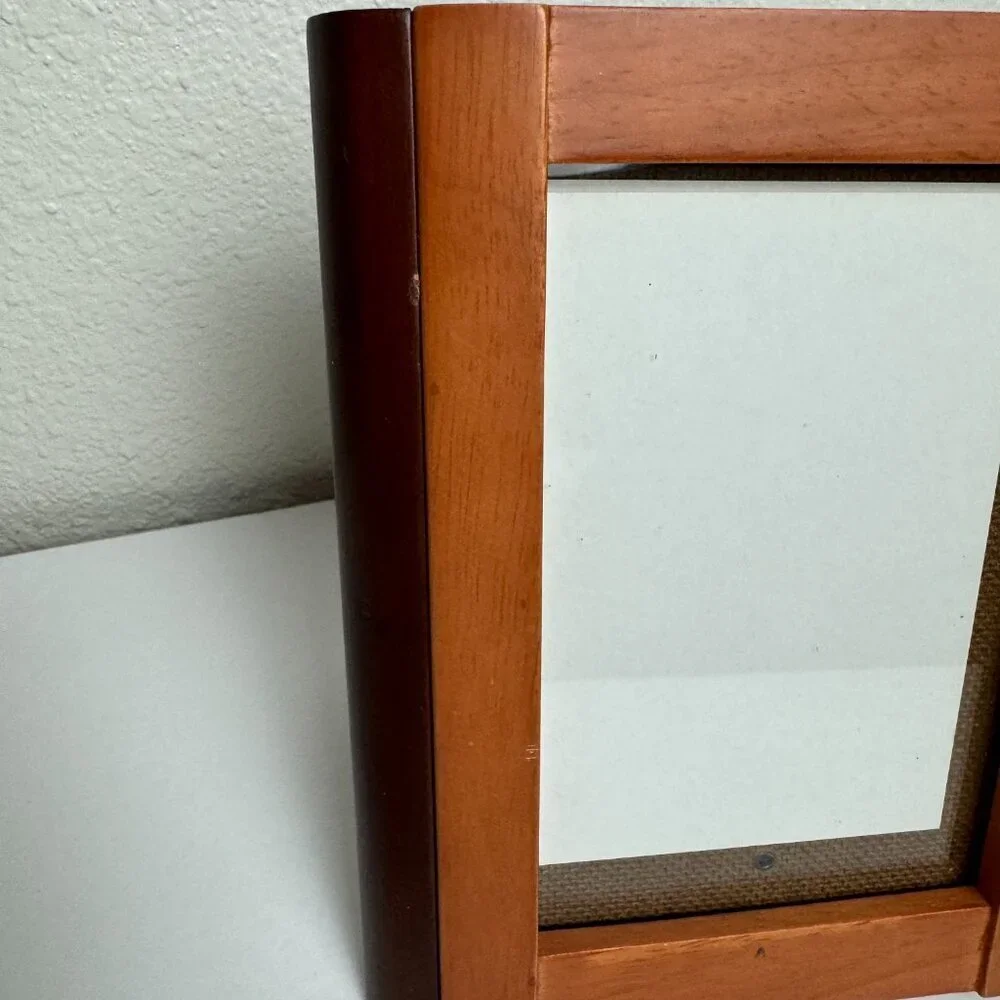 Burnes Wooden Picture  Frame Brown 2 Tones